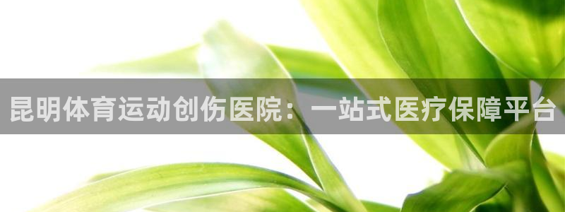 xc体育app官方网站：昆明体育运动创伤医院：一站式医疗保障平台